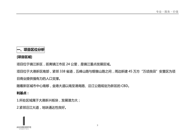 镇江新区农副产品批发市场营销策划报告